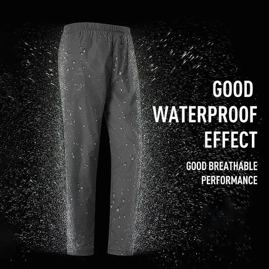 Women Men Hiking Pants Outdoor Waterproof Pants Unisex Climbing Camping Sports Quick Dry Mountain Rain Trousers Anti UV