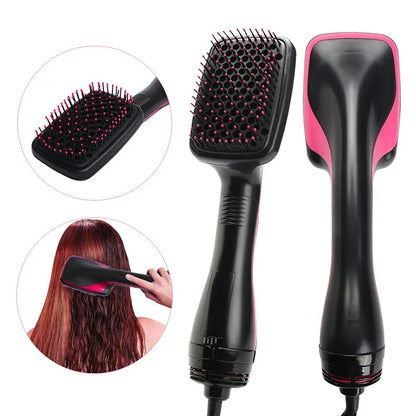 3-in-1 hot air brush, one-step hair dryer, curling brush, straightener, comb, multi-functional hair dryer wonder