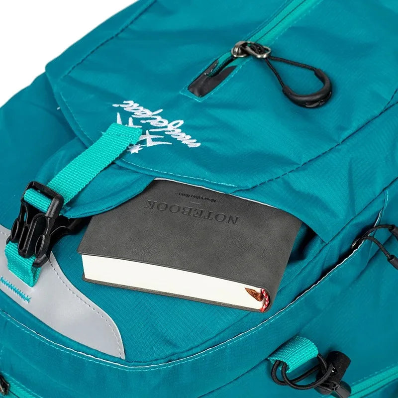 Outdoor Hiking Rucksack Backpack Mountaineering Bag for Men Women Sports Trekking Backpack Light Travel Camping