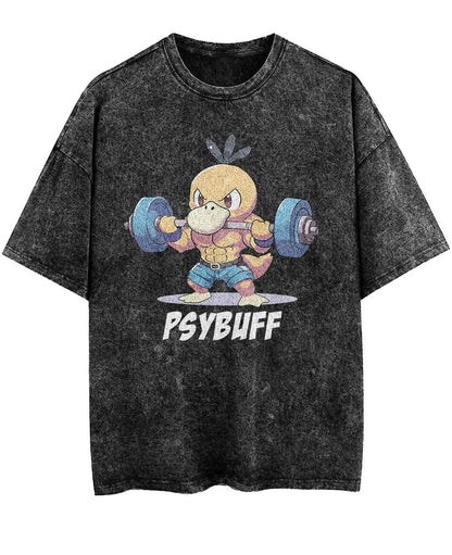 Vintage Washed Graphic T-Shirt Man Women Y2k Harajuku Gym Tee Short Sleeve Tee Casual Top Summer 2026 Unisex