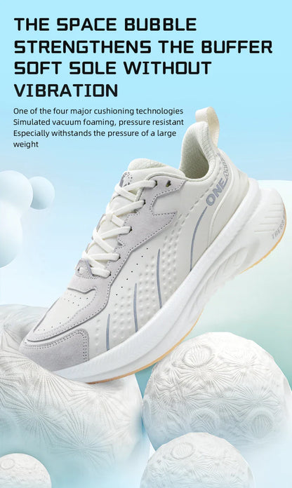 Winter Running Shoes for Men Leather Warm Sport Shoes Wear-resistant Female Jogging Training Shoes Black Walking Sneakers