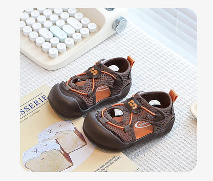 Boys Girls Recycled Adventure Sandals 2026 New Summer Kids Sporty Sandals Non-slip Versatile Chic Outdoor Barefoot Hiking Shoes