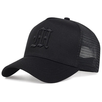 New Fashion Letter Baseball Cap Women Men Breathable Hip Hop Hats Summer Casual Mesh Caps Unisex cotton Snapback Caps gorras