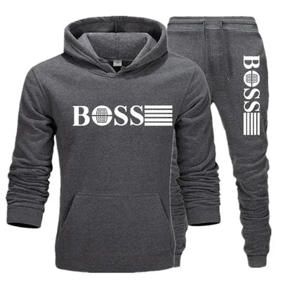 2025 Autumn/Winter fitness sets, men's and women's casual sets, paired with fashionable hooded sweatshirts and sweatpants