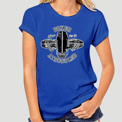 2019 Hot Sale  cotton Germany motorcycle engine BOXER AIRCOOLED T-Shirt R100 R80 R65 R nineT nine T Scrambler Tee shirt 8920X