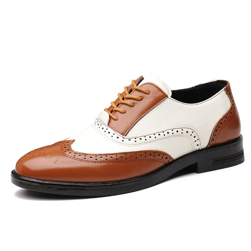 Sapatos de Couro Masculinos para Festas de Casamento