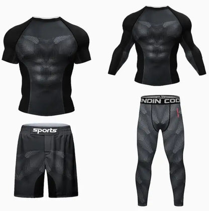 Ensembles de survêtement d'entraînement Rashguard pour enfants, combinaison de sport pour figurines, uniforme de grappin