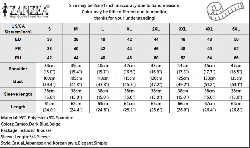 Women Elegant Party Blouse Chic Mesh Ruffle 3/4 Sleeve Tops 2025 Autumn Designer Stand Collar Shirts Korean Loose Tunics