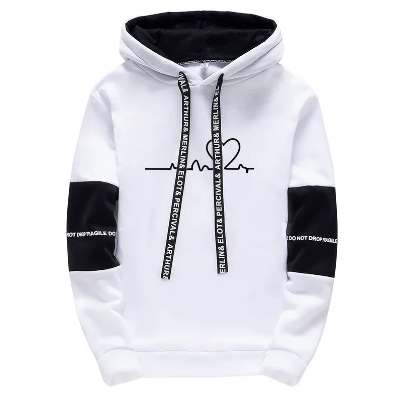 Hoodies Sportswear Sweatshirts for Men Comfortable Autumn Winter Sports Casual Fashion Versatile Sweatpants Daily Dressing Men's