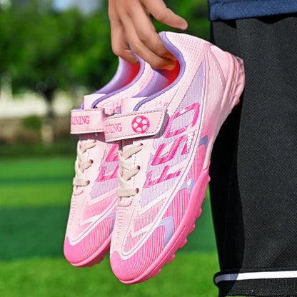 New Kid Match Boys Football Boots Sneakers Professional Non-Slip Sports Shoes Match Soccer Shoes Outdoor Comfortable Unisex