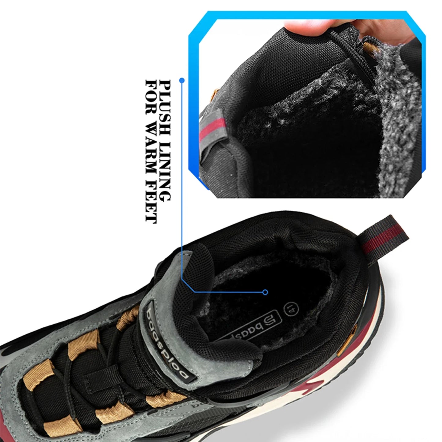 New Men's Shoes Outdoors Walking Sneakers Waterproof Shoes Comfort Tenis for Men Non-Slip