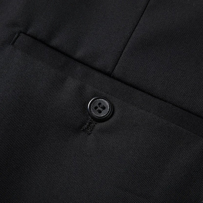 The New Store Offers Discounted Prices  Casual Formal Business Men's Fashionable Gentleman Solid Color All-season Fitted Suit