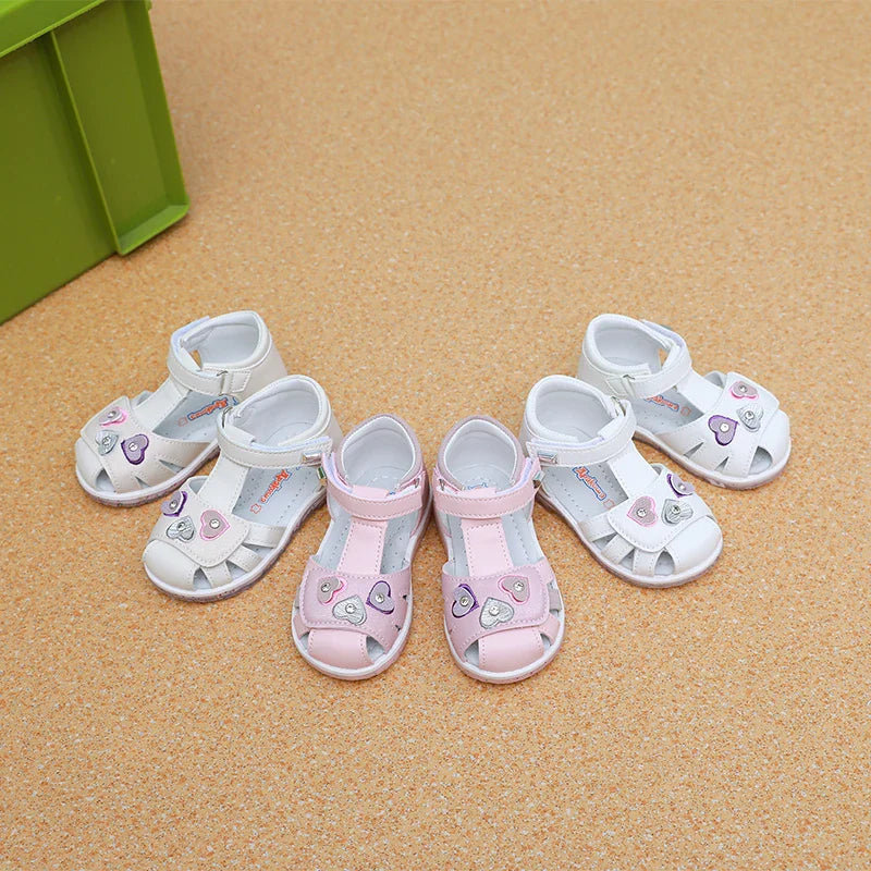 Children Sandals Summer Little Girl Sandals Baotou Girls Beach Sandals Hollow Breathable Baby Shoe