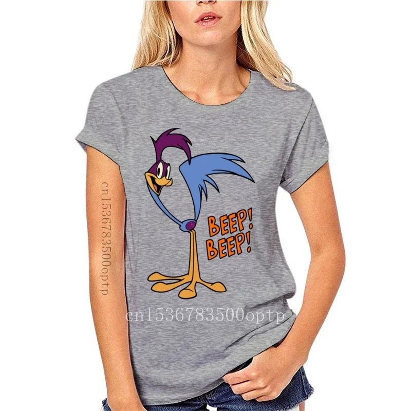 New Men t-shirt Road Runner Beep! Beep! T Shirt tshirt Women t shirt