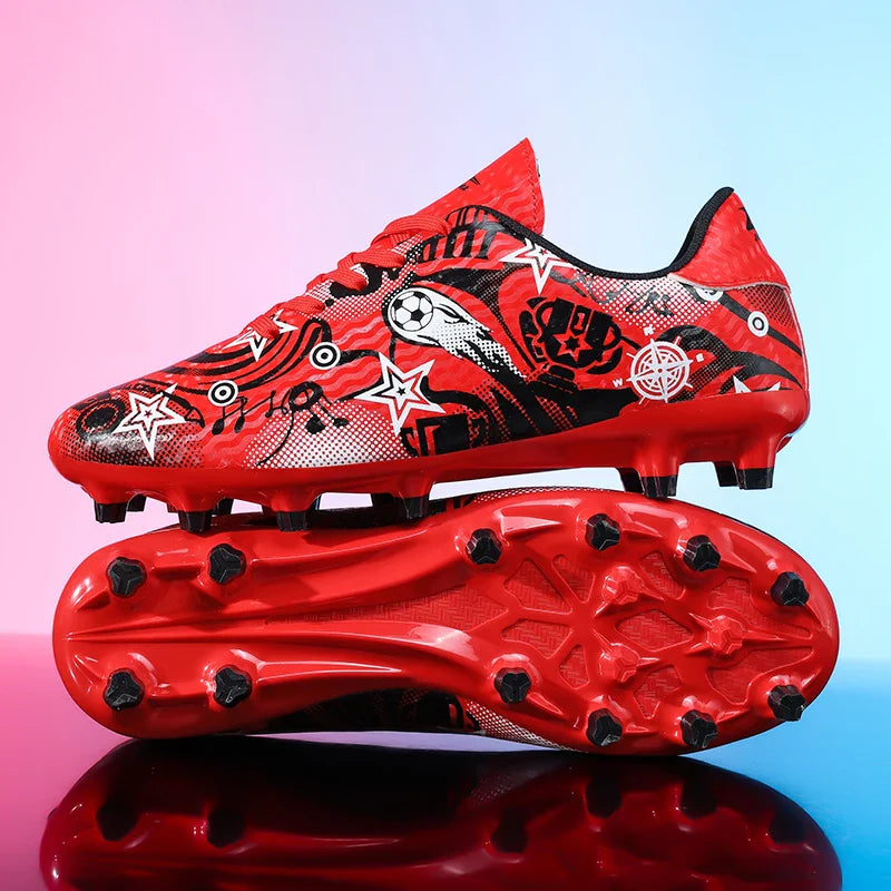 New Kids Soccer Shoes Men Original Football Shoes Indoor Professional Football Field Boots Society Cleats TF/AG Sneaker Non Slip