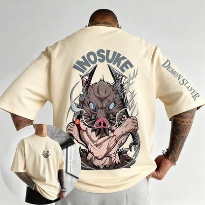 Demon Slayer Anime Mens T Shirt Cotton Women Short Sleeve Tee Summer Graphic Print Streetwear Casual Top New Summer Fashion Y2k