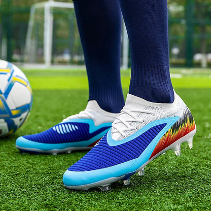 Soccer Shoes with HG Studs for Men & Teen Boys in Multiple Colors