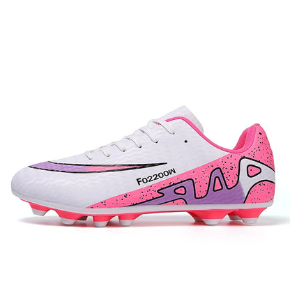 2026 New Men Soccer Shoes Breathable Football Boots FG/TF Turf Boots Non-Slip Wear Resistant Adult Outdoor Training Match Sports
