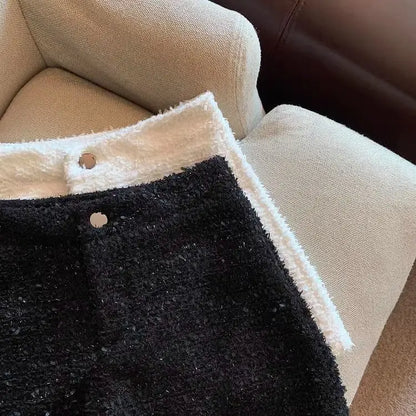 Hotsweet Shorts Women Sexy Skinny Y2k Clothes High Waist European Streetwear Fashion Trouser Cool Thick Button-Fly Wide Leg New