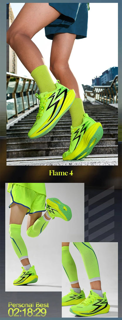 Men Running Shoes Carbon Board Speciality Sports Breathable Lightweight Women's Comfortable Chunta Athletic Sneakers