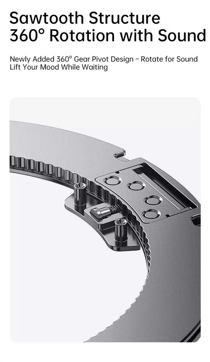 360 Rotatable Ring Phone Case Magnetic for Magsafe For iPhone 17 16 15 14 Pro Max Ring Holder Kickstand Hard Cover