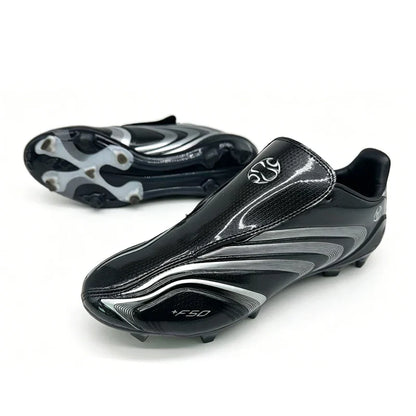 F50+ Professional Mens Soccer Shoes Training Non-Slip Turf Soccer Cleats Boys TF/FG Football Sneakers Man Chuteira Campo 39-45