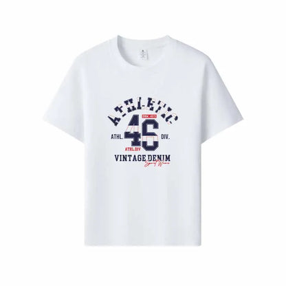 NYC New York City USA Graphic Men's Summer Cotton TShirt Streetwear & Urban Style Round Neck Short Sleeve Slight Stretch