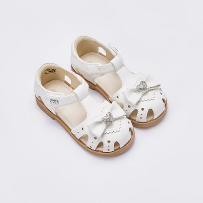 Baby Girls Sandals Summer Lovely Soft Leather Shoes Children's Princess Crystal Shoes Party Outdoor Cool DB2252034