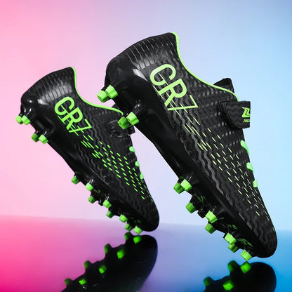 New Men Kids Football Boots Grass Boys Professional Non-Slip Ultralight Cleats Match Soccer Shoes Training Shoes Drop Shipping