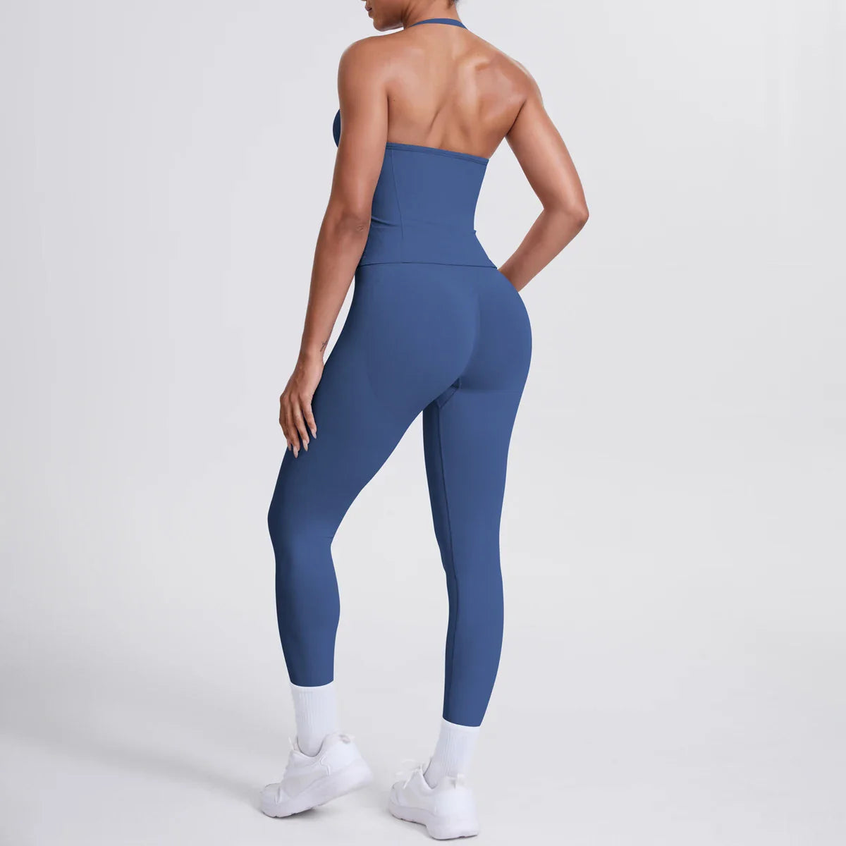 2 Piece Yoga Clothes Women Tracksuit Athletic Wear Pilates Fitness Suit Gym Workout Push Up Clothes Sports Bra Leggings Suit