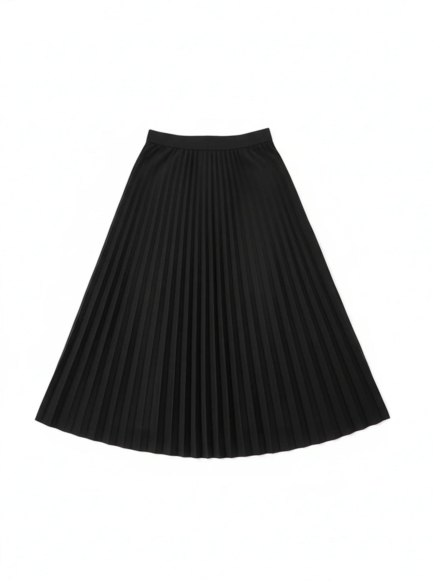 Women’s spring/summer pleated stretch waist pleated skirt