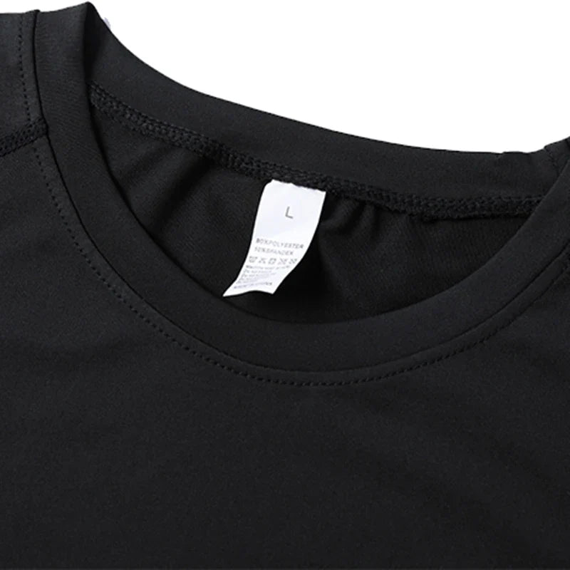 Men's Compression Shirts Fitness Snake Print Gym Shirts Quick Dry Rashguard Short Sleeve Sportswear Jogging Tops Tees Summer