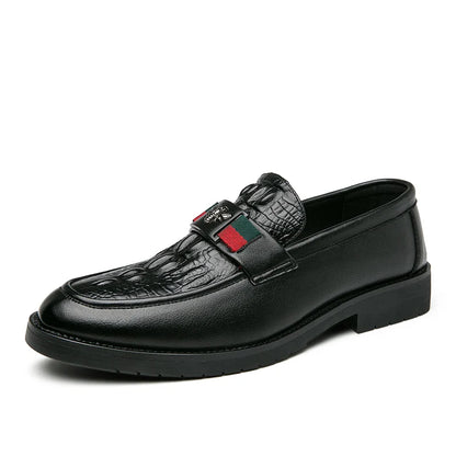 Sapatos casuais britânicos masculinos, pontudos, para balada, cabeleireiro, estação europeia, sapatos masculinos, sapatos preguiçosos, sapatos de moda