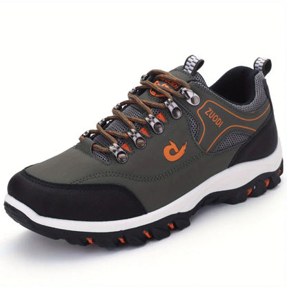 2025 New lightweight casual sports shoes, men's plaque-sized running shoes, loafers, walking and outdoor hiking shoes