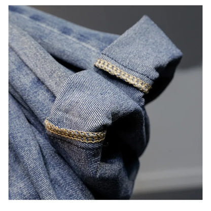 Calça Jeans Masculina Solta Reta 2026 Novo Estilo Casual Confortável Calça Jeans Masculina Moderna Moda Masculina
