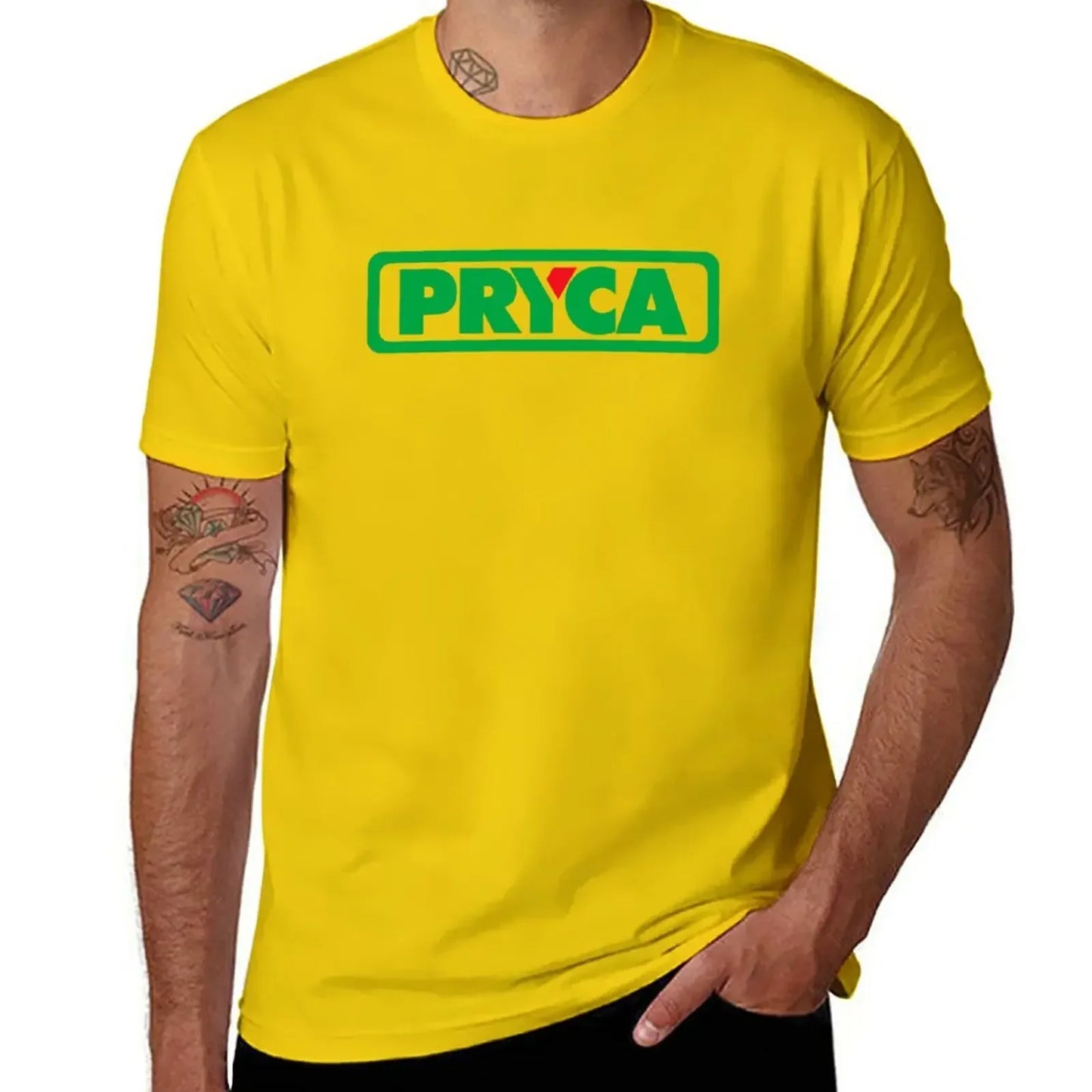 New Pryca T-Shirt kawaii clothes customs design your own outfits for men