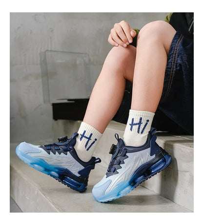 Summer Children Breathable Casual Shoes Non-slip Sneakers for Boys Girls School Walking Outdoor Sport Basketball Size 29-39
