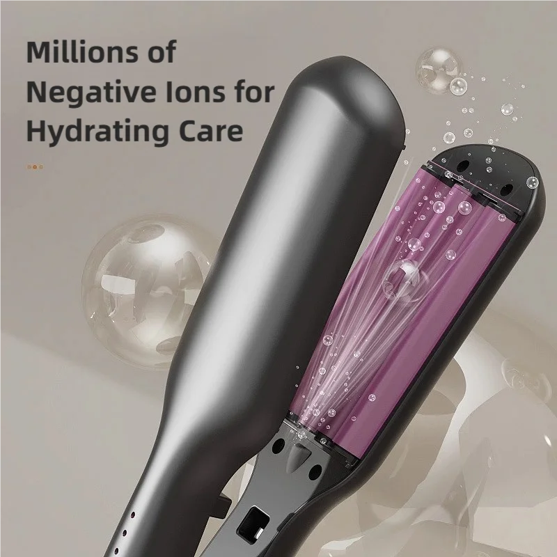10mm Wave Curling Iron V-Shaped Wool Curling Iron Rapid Heating Five-Level Temperature Control Egg Roll Curling Iron