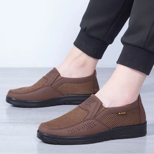 Tênis Masculino Casual Sapatos de Caminhada Respiráveis Mocassins Masculinos Sapatos Casuais Masculinos