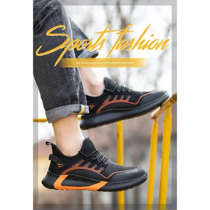 Labor Protection Shoes for Men and Women  Anti Smashing  Anti Piercing  Breathable and Lightweight