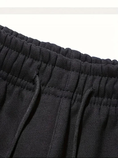 Men's casual running pants, delicate elastic running pants, fast drying ice silk straight tube breathable fitness pants