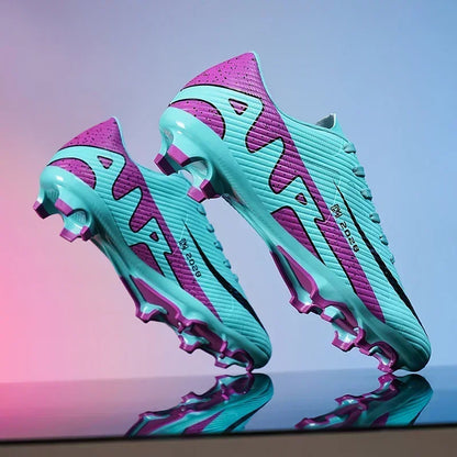 New Men Soccer Shoes FG/TF Hot-selling Boy High-quality Ultralight Cleats Non-Slip Football Boots Match Sneakers Futsal Indoor