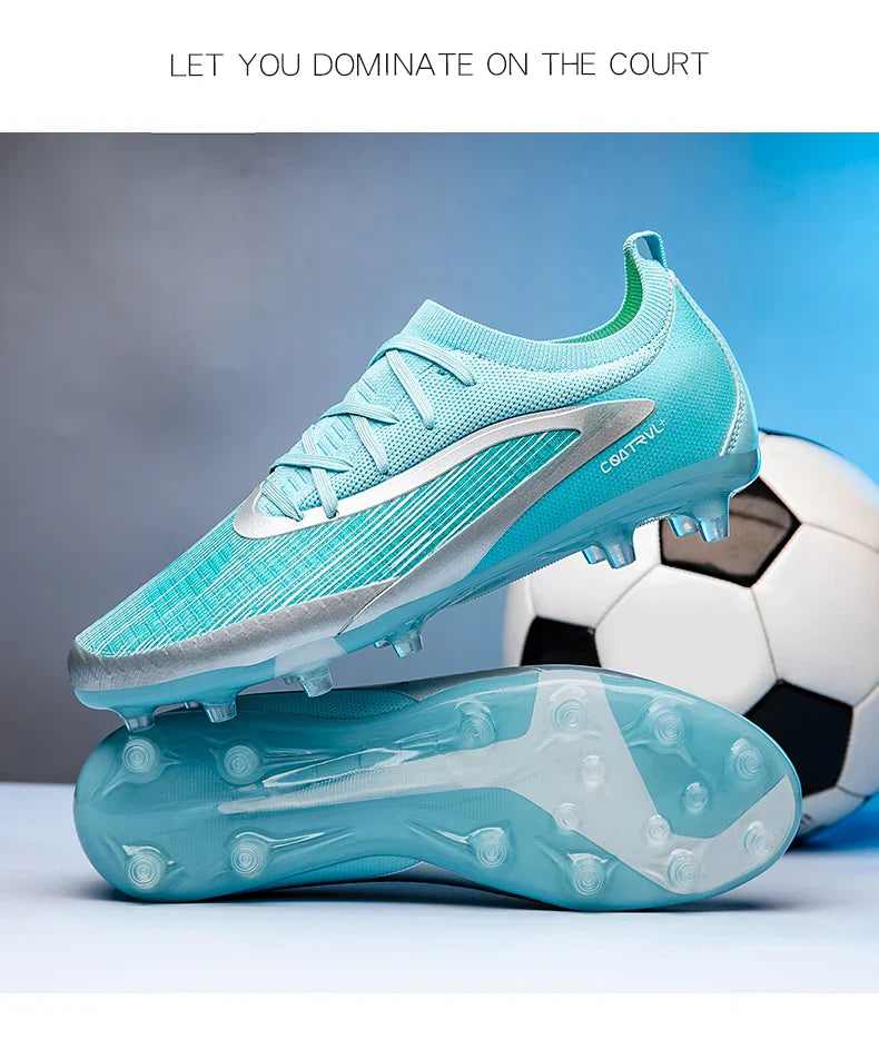 New 2026 Men Soccer Shoes Kids Cleats Grass Adult Professional Football Boots Ultralight Non-Slip Boys Training Soccer Boot