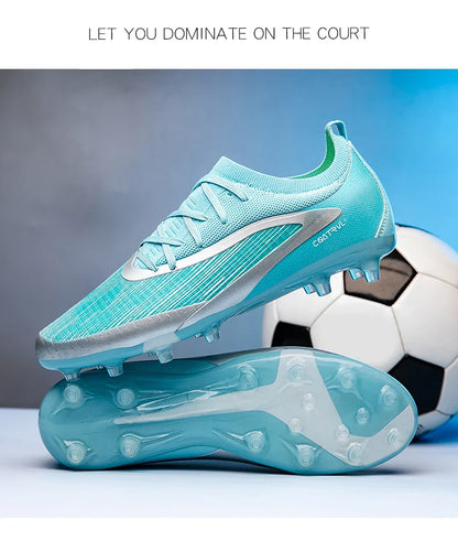New 2026 Men Soccer Shoes Kids Cleats Grass Adult Professional Football Boots Ultralight Non-Slip Boys Training Soccer Boot