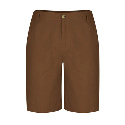 2025 Summer Cotton Linen Shorts for Men Solid Casual Button Pocket Beach Shorts Men's Comfortable Simple Vacation Leiture Pants
