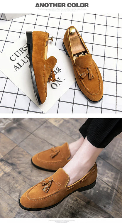 Casual Business Shoes Men Classic Social Office Loafers Men Large Size 48 Trend Casual Flat Party Loafers Male