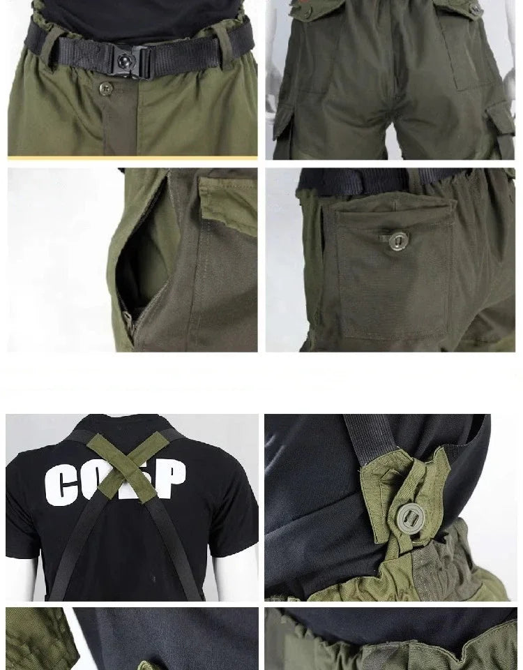 GORKA-5 Combat Suit Set SMTP E7 Outdoor Hunting Combat Suit for Russian Men's Jacket Combat Suit Hunting Work Uniform