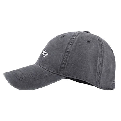 Bad Hair Day Washed Black Baseball Cap female male Snapback Hat