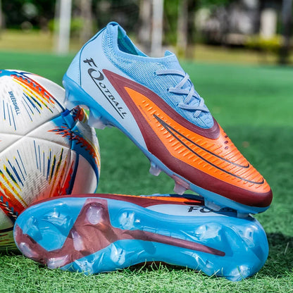 New Men Soccer Shoes Professional Sneakers Match Comfortable Football Boots Non-Slip TF/FG Ankle Boys Sports Shoes Unisex