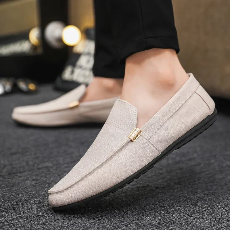Fashion Men Casual Shoes Luxury Brand Men Loafers Breathable Comfort Slip-on Mens Driving Shoes lightweight Lazy Shoes Moccasins